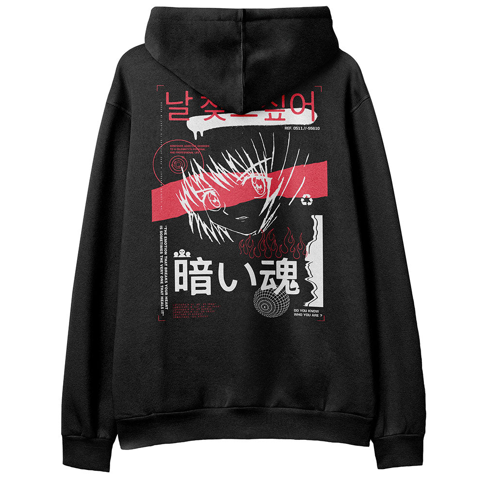 Emotions hoodie by Yūjin Clothing featuring a cozy, stylish design with soft fabric and a comfortable fit.