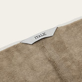 Soft Sorrel Australian Cotton Towels by Italic, showing plush, absorbent terry fabric in a neutral color.