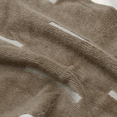 Soft Sorrel Australian Cotton Towels by Italic, showing plush texture and natural white color, perfect for luxurious drying.