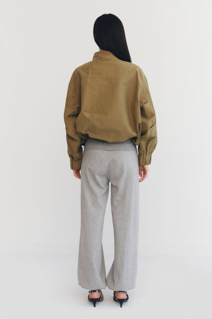 SABLE JACKET IN SAGE GREEN