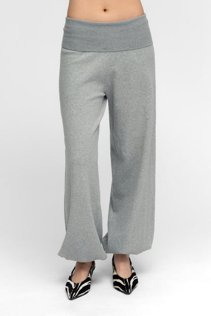 AYLA PANTS IN HEATHER GRAY