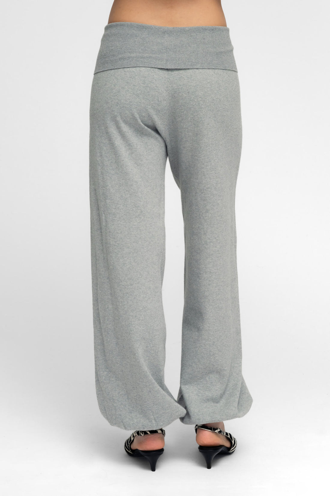 AYLA PANTS IN HEATHER GRAY