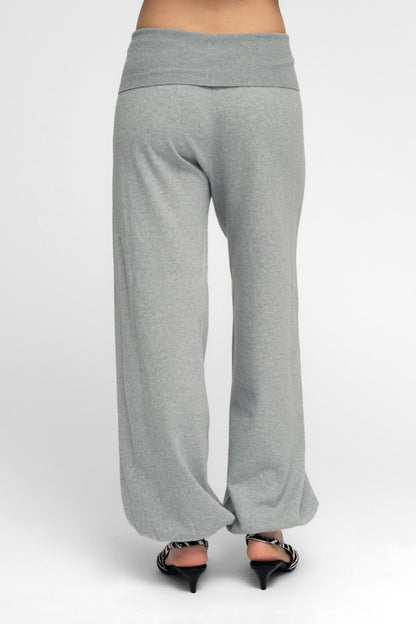 AYLA PANTS IN HEATHER GRAY