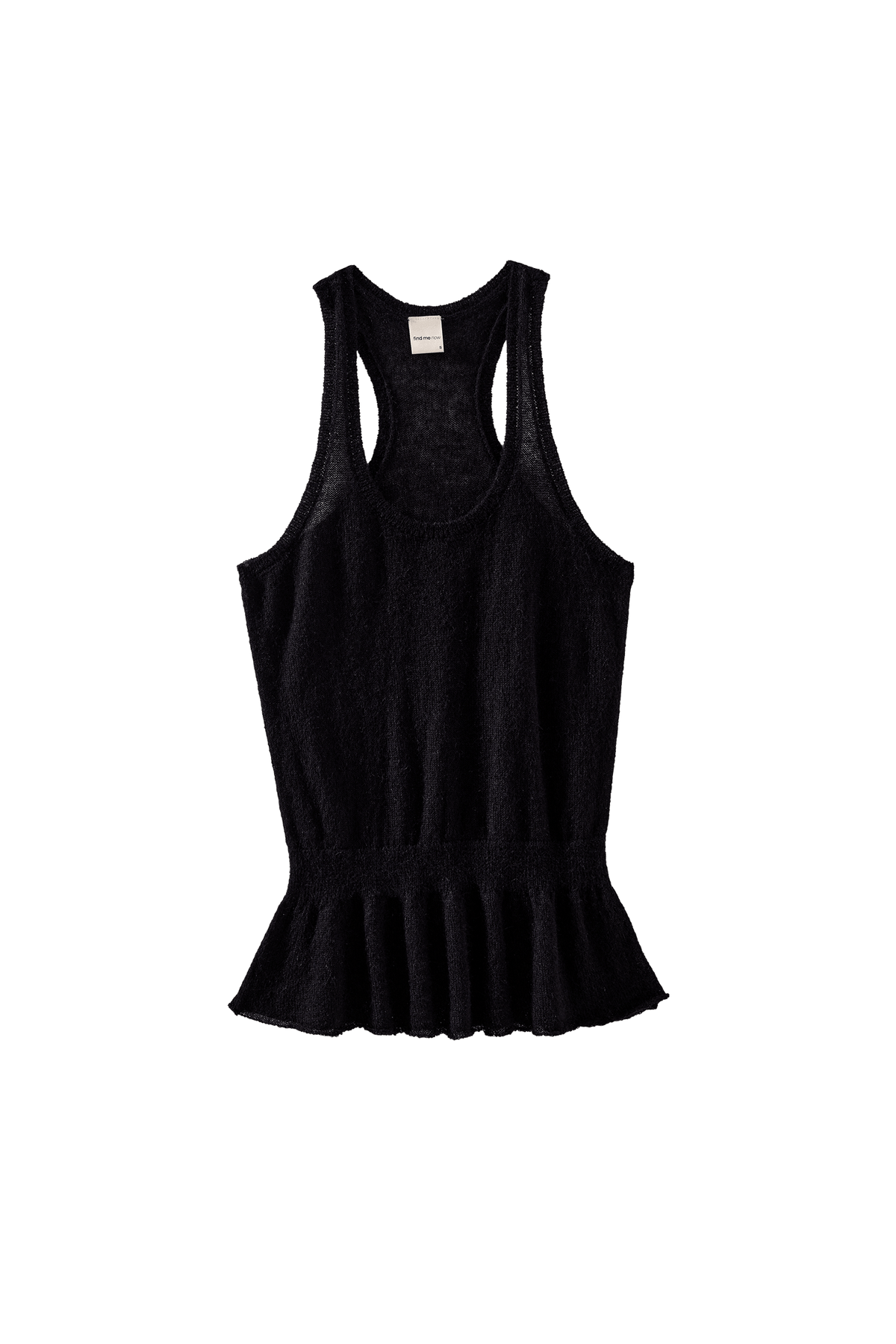 LIRA TANK TOP IN BLACK
