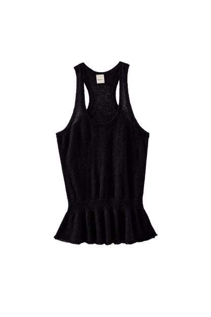LIRA TANK TOP IN BLACK