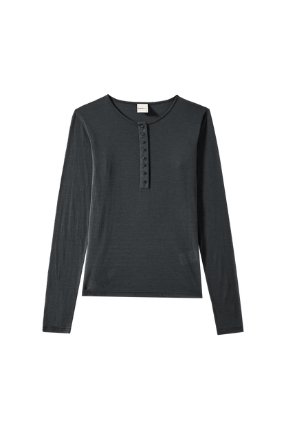 HARAM TOP IN CHARCOAL