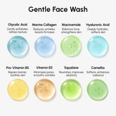 Maree face polishing scrub and exfoliator with natural ingredients, showing a jar of the skincare product with textured scrub inside.