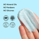 Maree face polishing scrub and exfoliator with natural ingredients, showing a close-up of the textured scrub in a jar.