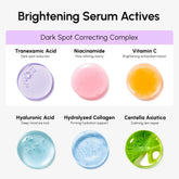 Maree dark spot corrector face serum in a sleek bottle, designed to reduce dark spots and even skin tone.
