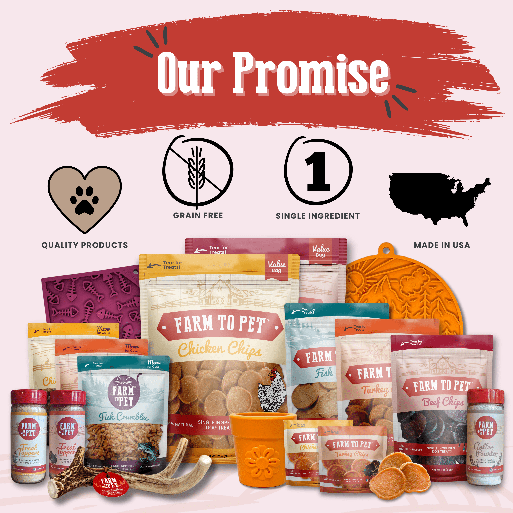 Beef Chips Snack Pack Bundles | Dog Treats for Training &amp; Travel