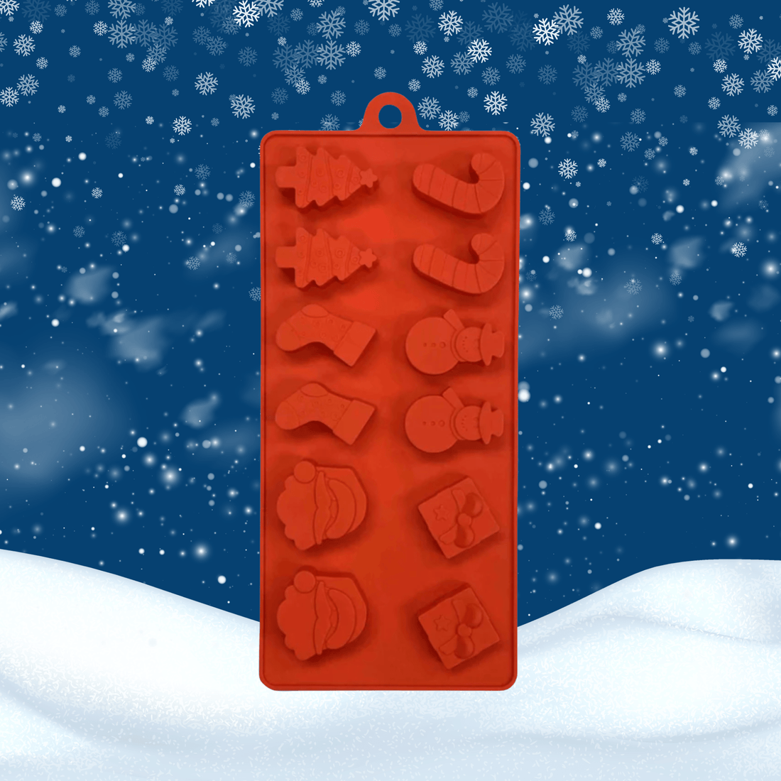 Farm To Pet holiday dog treat molds for making healthy, festive chips and treats for dogs during Christmas and holidays.