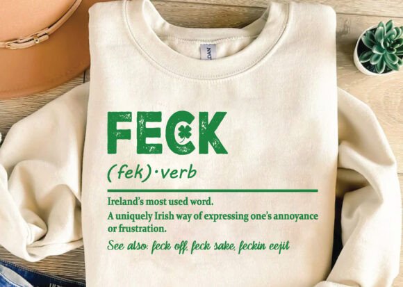 Mens Feck Irish St. Patrick&