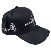 Structured Forsaken Hat by Any Means Necessary Clothing, featuring a stylish design and adjustable fit.