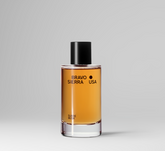 Bravo Sierra body fragrance bottle with suede scent, featuring a sleek design and elegant packaging.