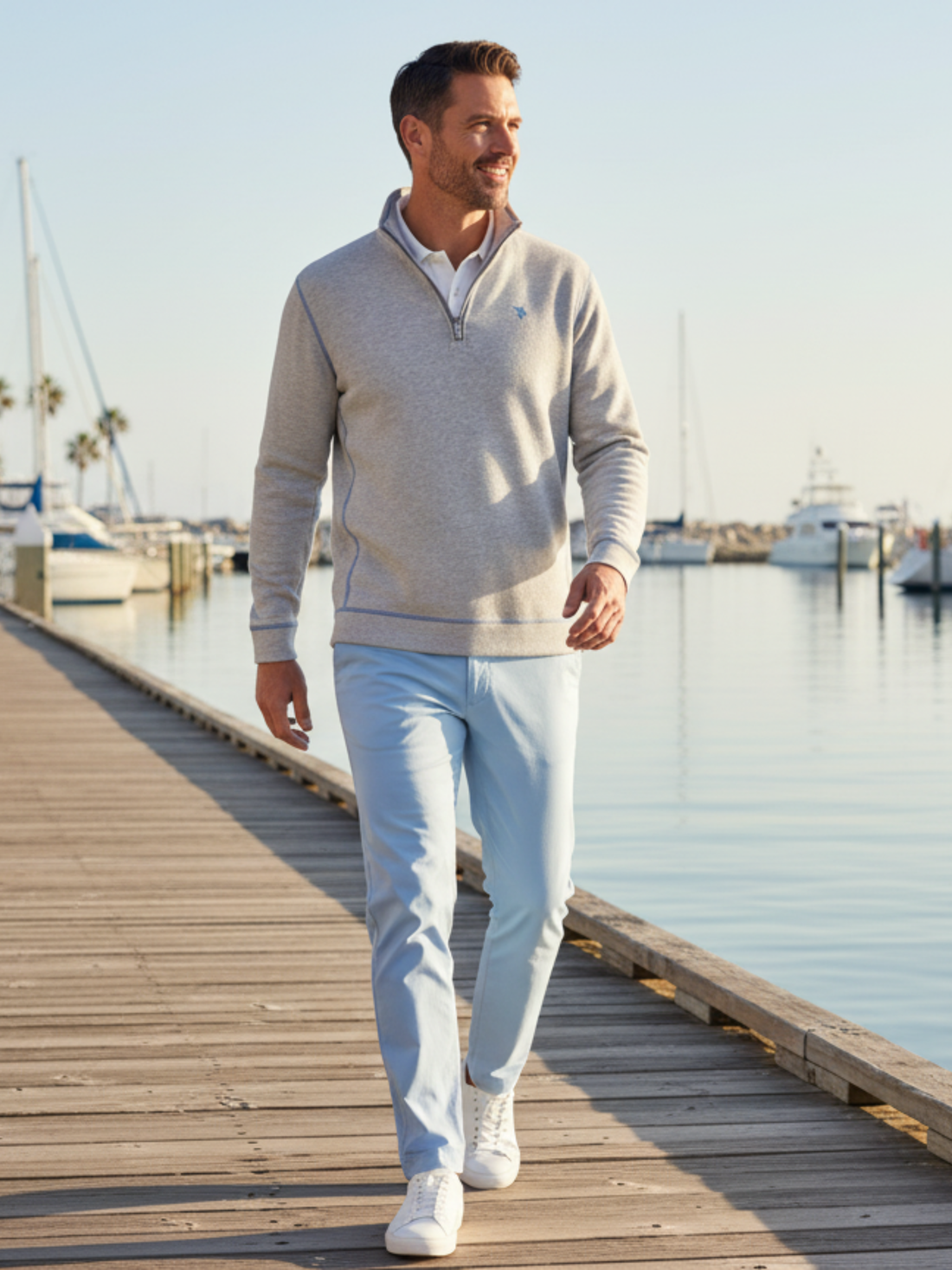 Light blue White Water Life Freeport Pant for versatile performance, featuring comfortable, stylish pants suitable for active wear.