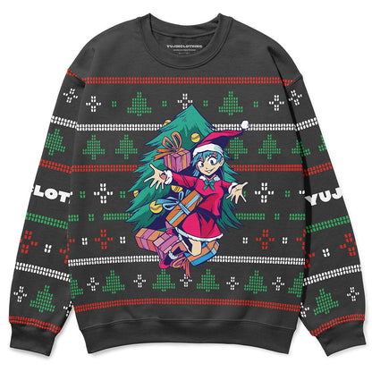 Merry Christmas Girl Ugly Sweatshirt