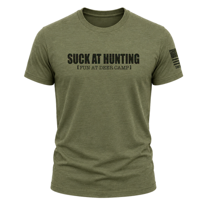 "Suck At Hunting" Tee