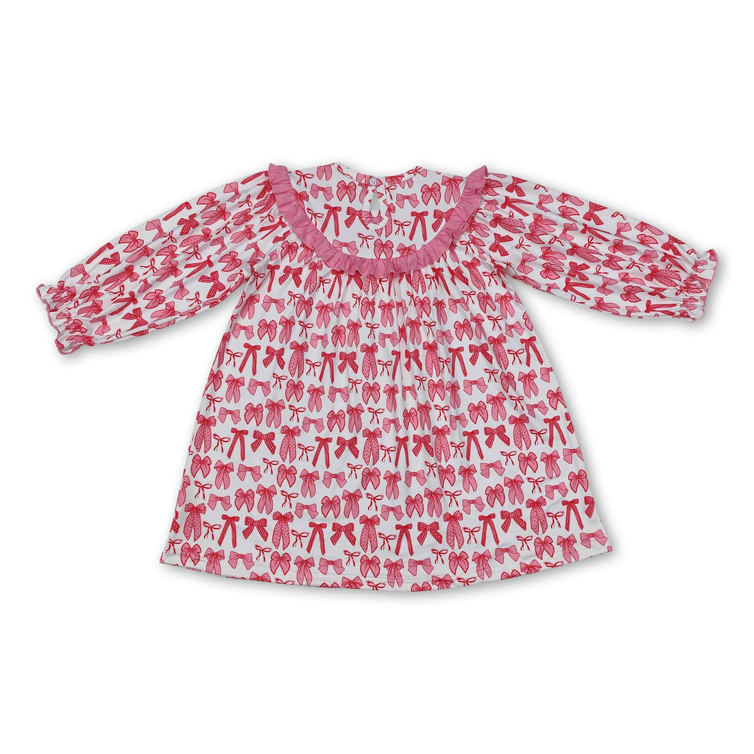 Long sleeves pink bow mama&