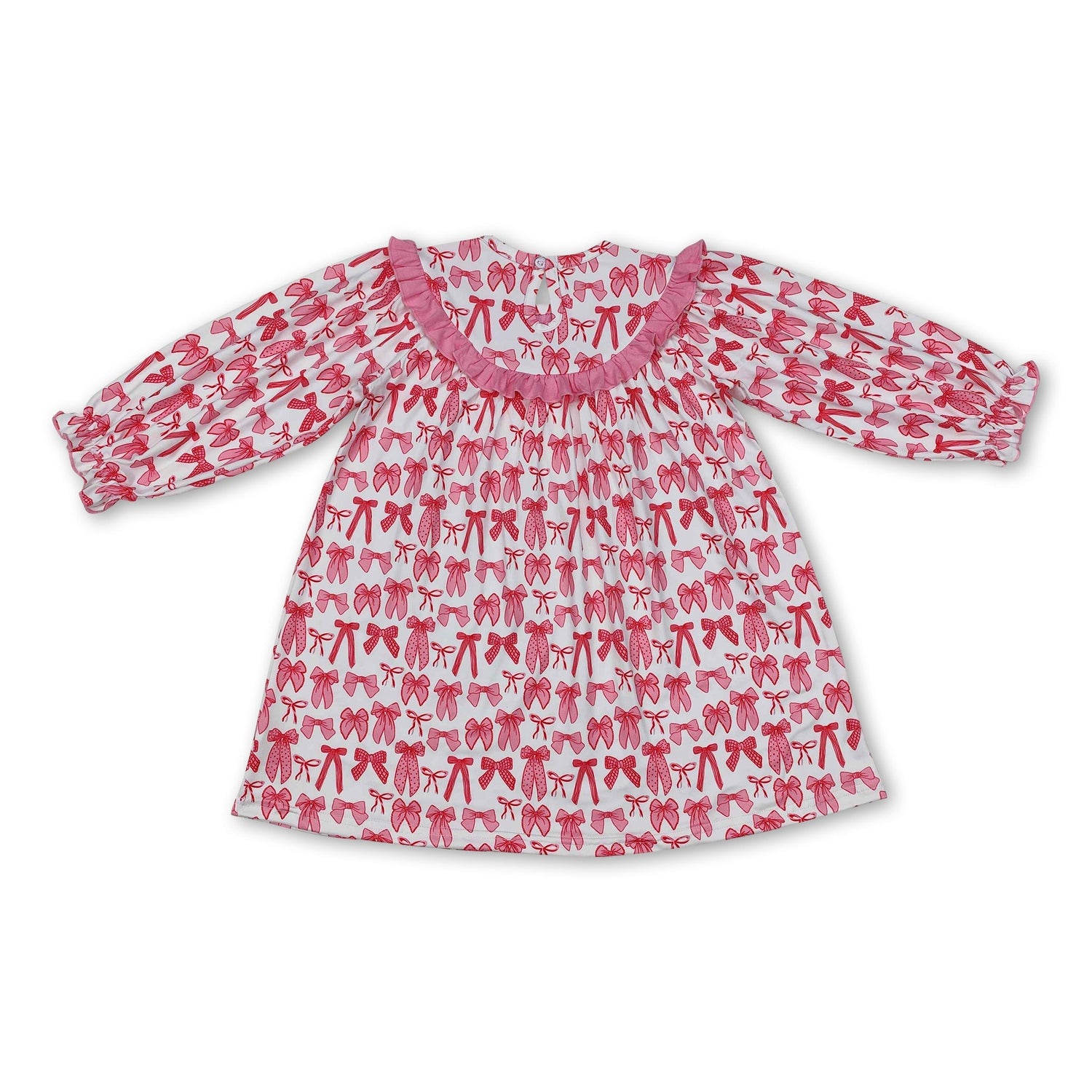 Long sleeves pink bow mama&