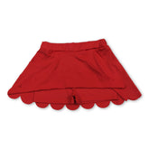 Red scallop-edged girls&