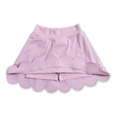 Pink scallop girls&