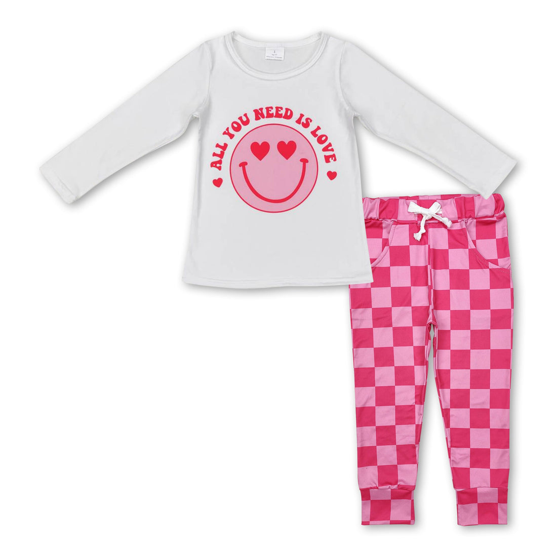 All you need is love heart smile girls Valentine&