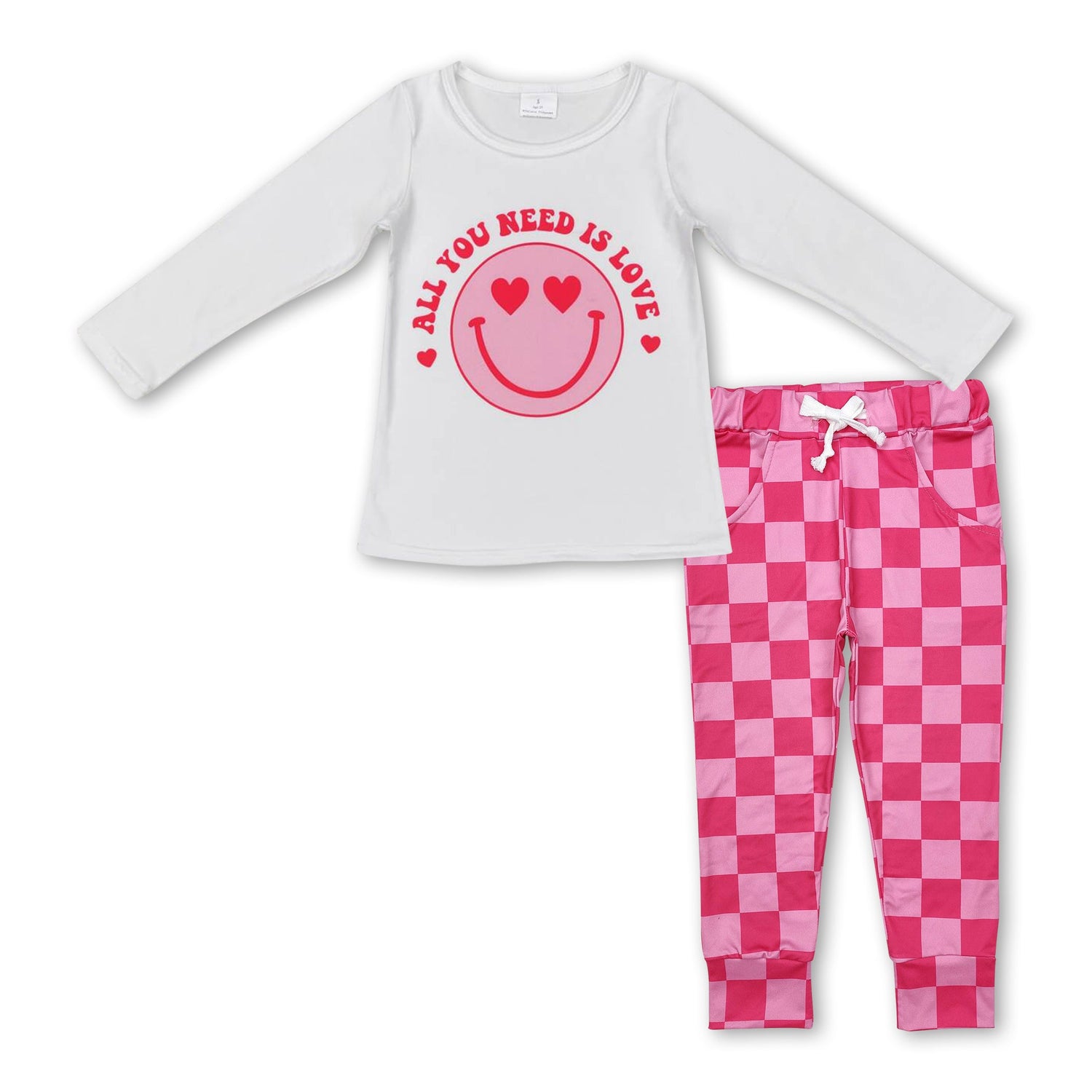 All you need is love heart smile girls Valentine&