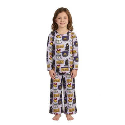 Long sleeves ring train kids girls Christmas outfits