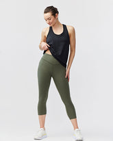 Dark moss green Goal Five Go Again women&