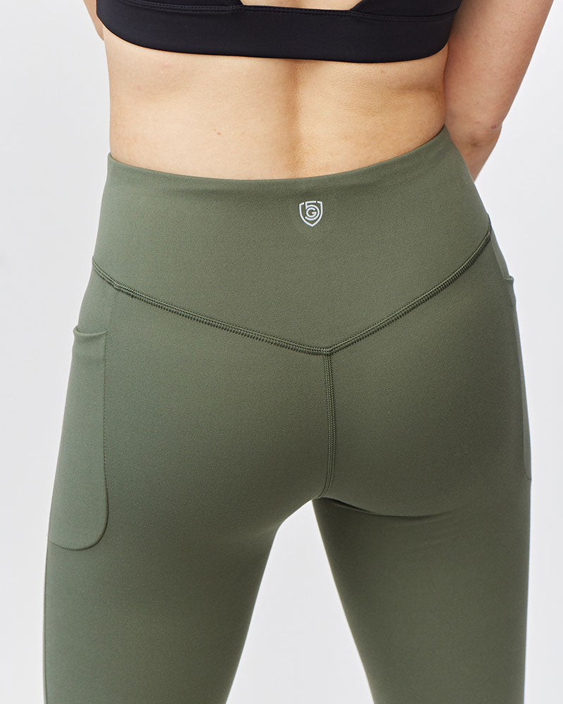 Dark moss green Goal Five Go Again women&
