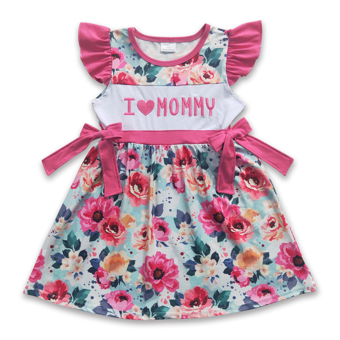 I love MOMMY floral mother&