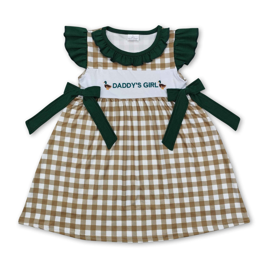 Green ruffle daddy&