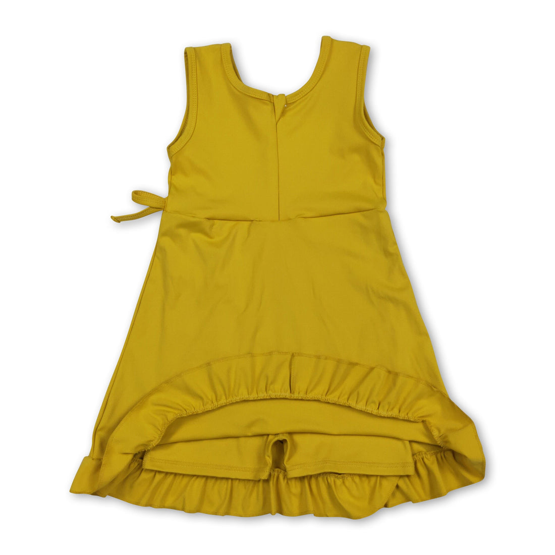 Yellow sleeveless kids&