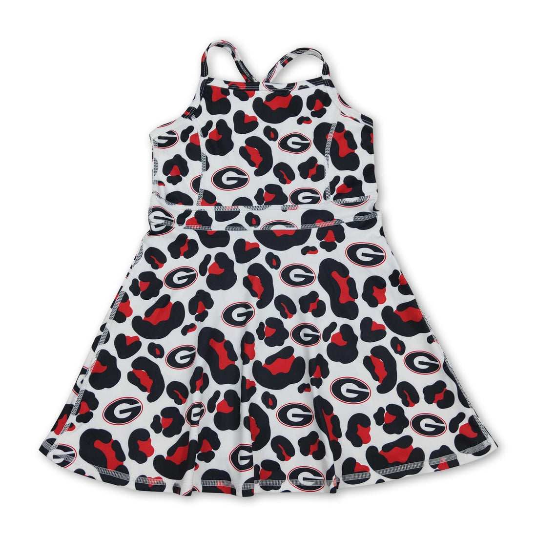 Red leopard print mini Rodeo girls&