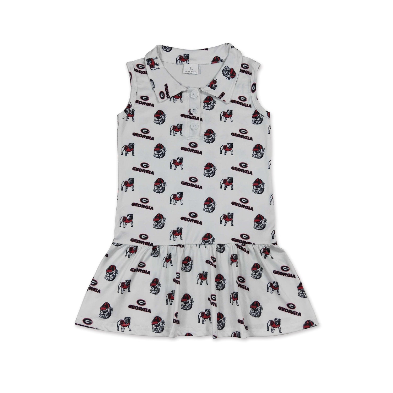 Sleeveless G dog kids girls summer team dresses