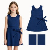 Sleeveless navy kids&