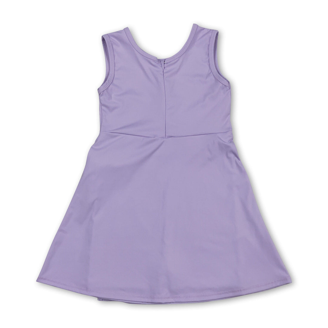 Lavender sleeveless bow girls&