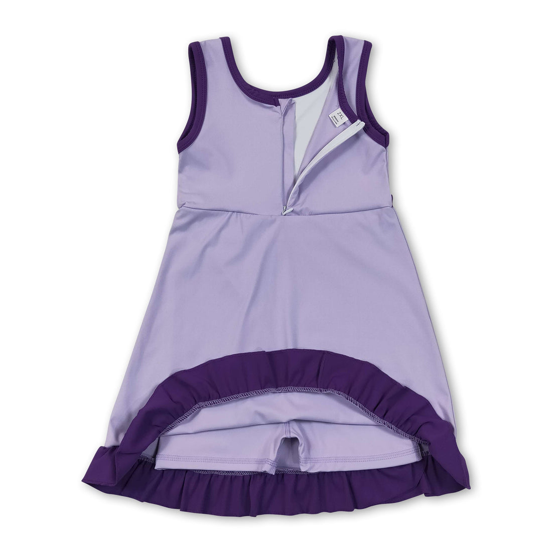 Lavender purple sleeveless girls&