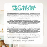 Puracy baby laundry detergent bottle with soft, gentle formula for delicate baby clothes, shown in a clean, bright setting.