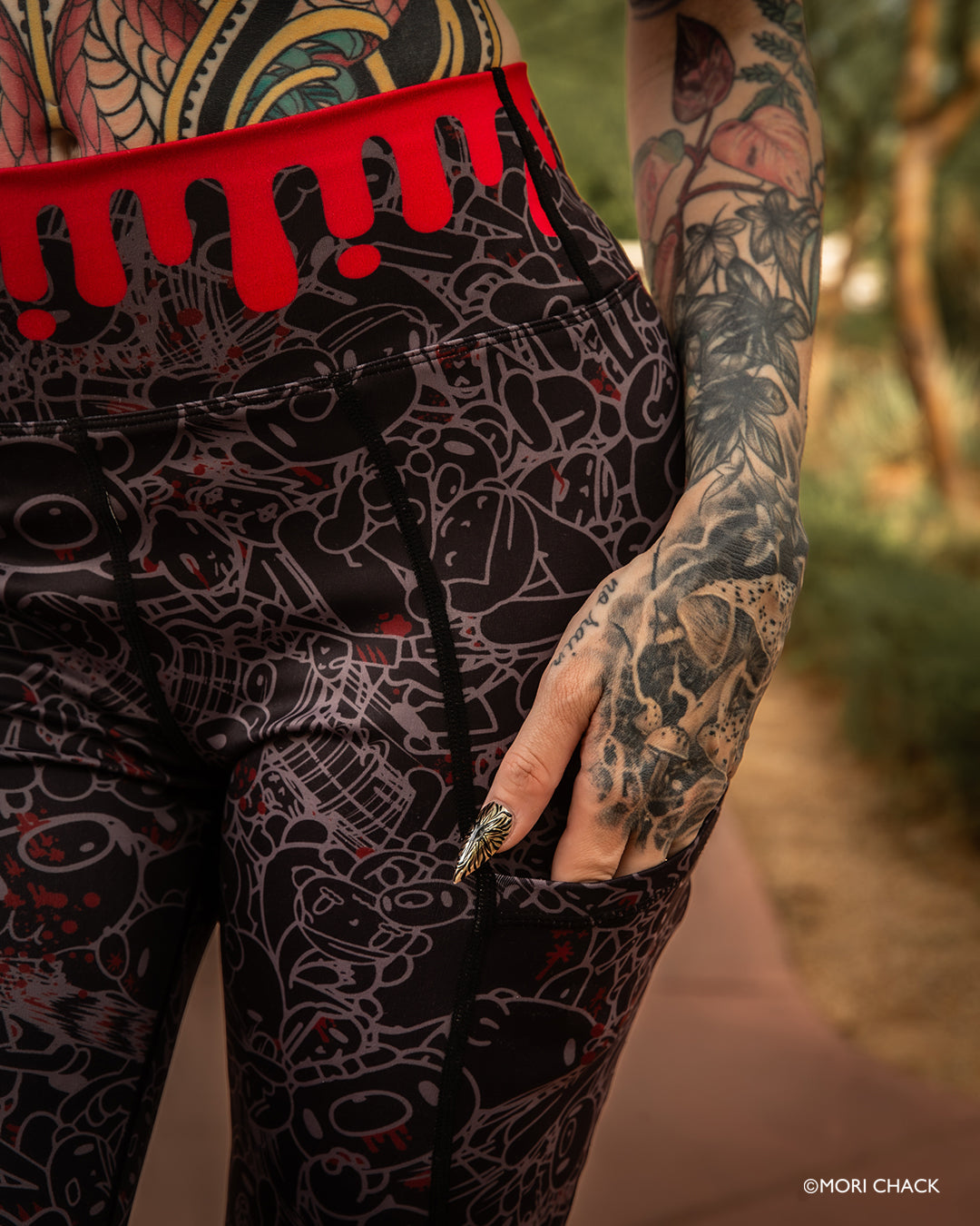 Blood Drip Leggings