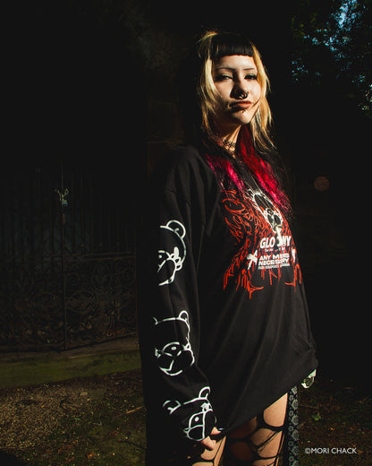 Cross Arms Long Sleeve T-Shirt