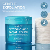 Maree Glycolic Acid Pads, 80-piece skincare treatment with exfoliating pads for smooth, refreshed skin.