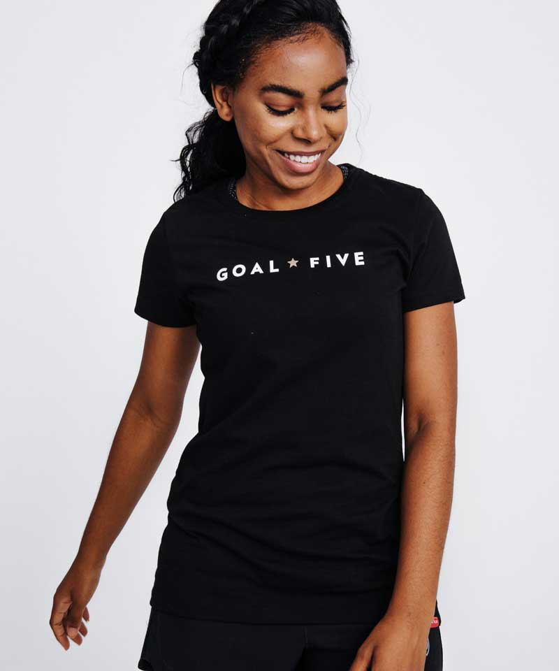 Black Goal Five women&