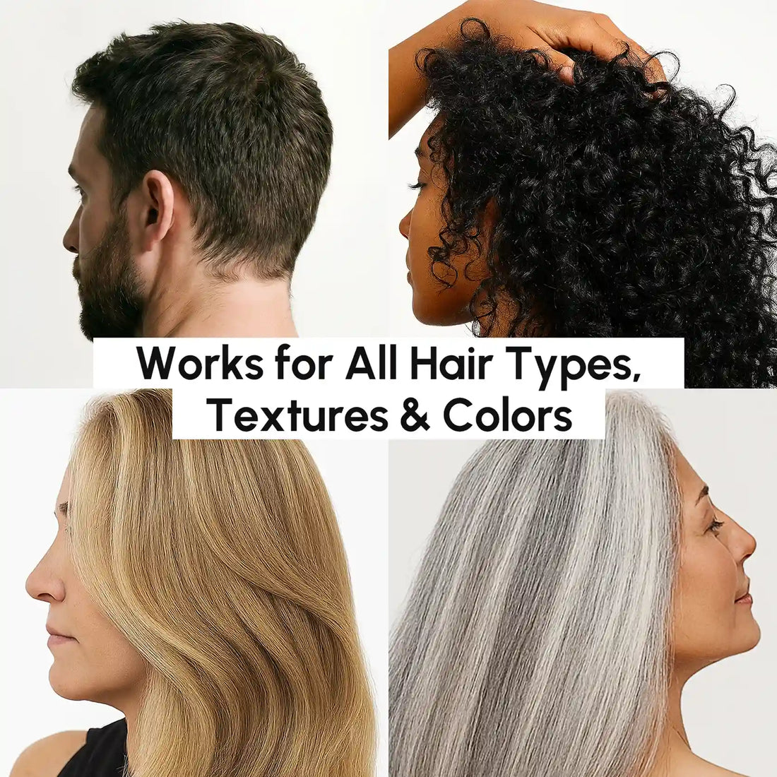 Maree 4-in-1 Hair Growth Spray bottle with spray nozzle, designed to promote healthy hair growth and scalp nourishment.