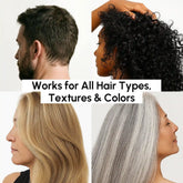 Maree 4-in-1 Hair Growth Spray bottle with spray nozzle, designed to promote healthy hair growth and scalp nourishment.