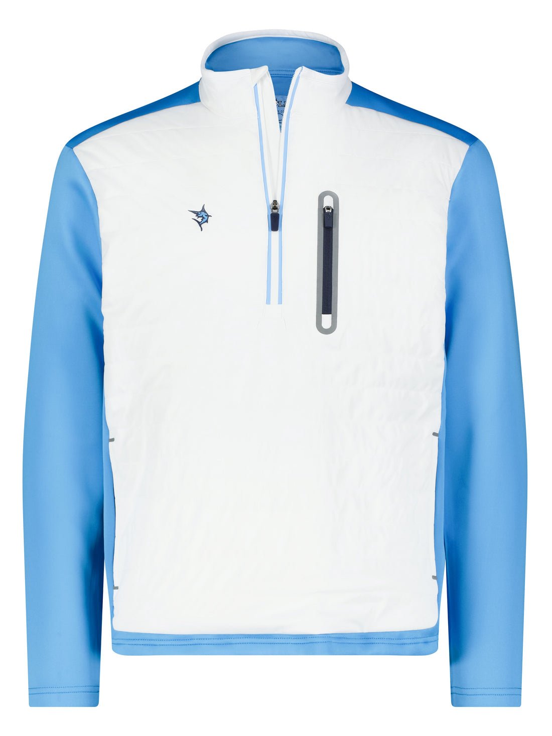 White Water Life Hampton Pullover Technical Layer quarter zip, navy blue, lightweight, breathable fabric, ideal for outdoor activities