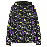 Honey hoodie by Yūjin Clothing featuring a cozy, mustard-yellow fabric with a front pocket and adjustable drawstrings.