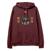 Yūjin Clothing Honor Hoodie featuring a comfortable fit and stylish design, shown in a close-up of the soft fabric and hood details.