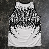 Back view of Any Means Necessary Clothing Halo Jersey shirt featuring bold graphic design and comfortable fit.