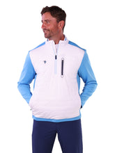 White Water Life Hampton Pullover Technical Layer quarter zip, shown with hands, lightweight and functional for outdoor layering.
